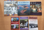 Photo of books from NSCC Alumni's September eNews giveaway 
