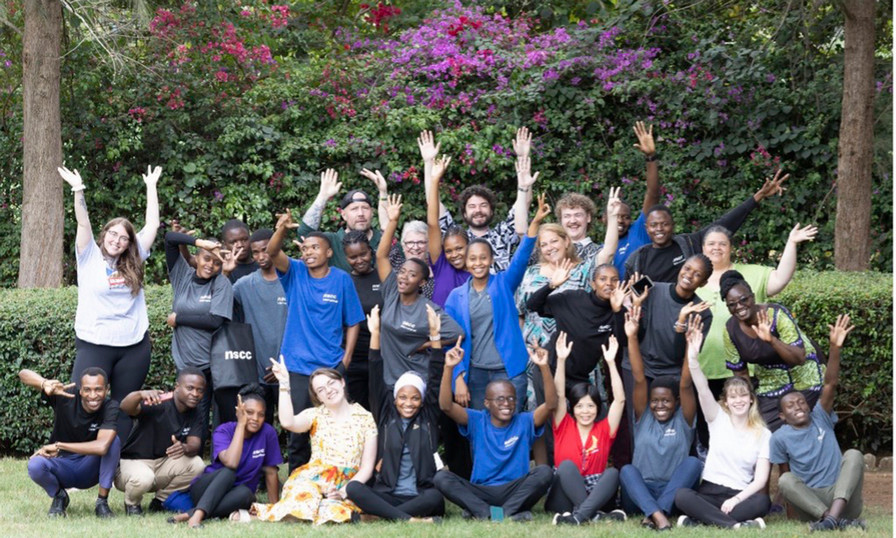 The Happiness Now Project group in Tanzania in 2023