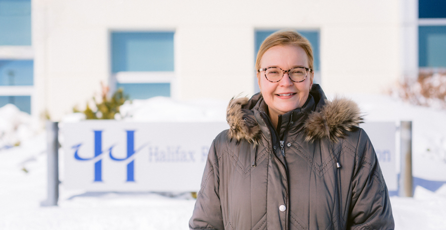 Cathie Otoole at Halifax Water