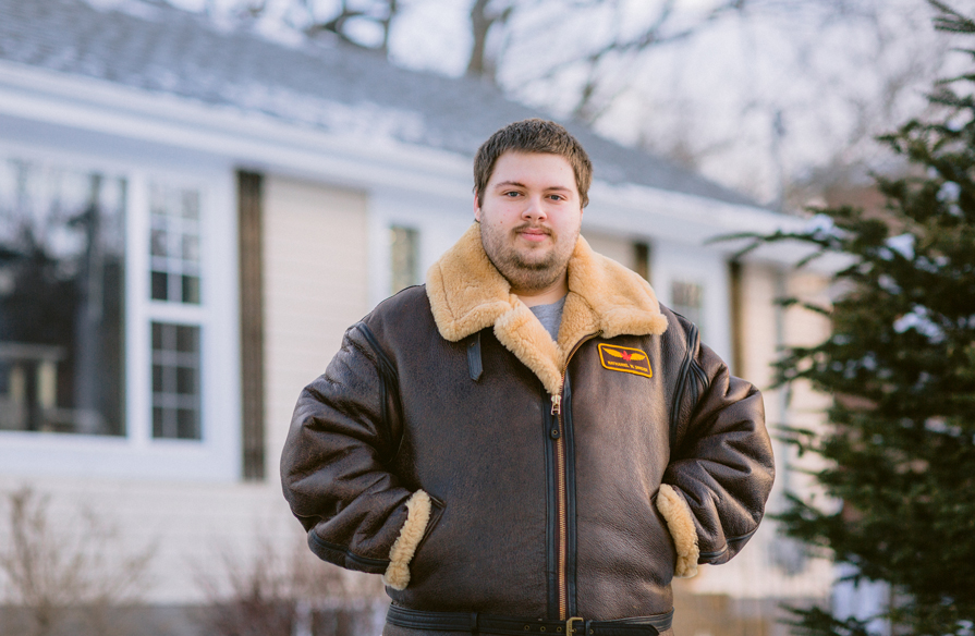 Nathaniel Swider at home