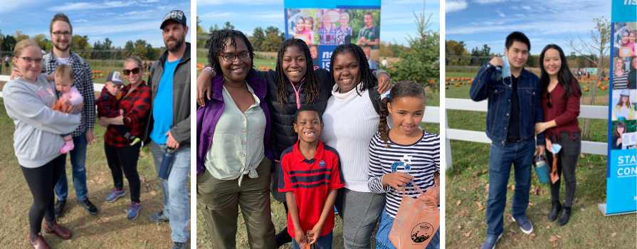 NSCC alumni came with their families to Noggins Farm for NSCC Alumni's Farm Fun Day