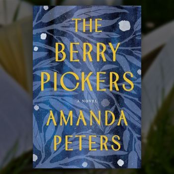 The cover of "The Berry Pickers". It's the main focus, with a blur background. 