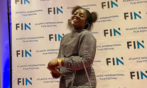 Photo of Juliet Mawusi at the FIN Atlantic International Film Festival