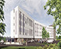 student housing building at Centre of Geographic Sciences.
