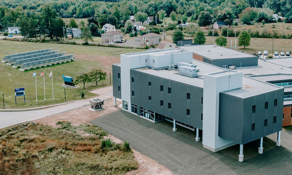 Ariel view of the Cogs residence building