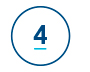 The number 4 in a round circle.