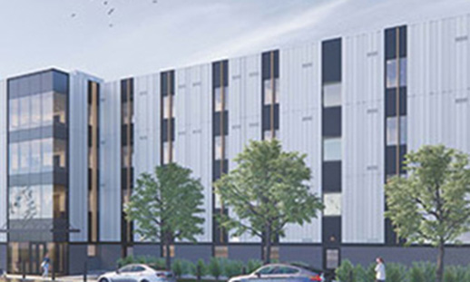  A rendering of the housing project at Pictou Campus
