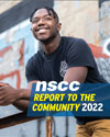 NSCC  Report to the Community 2022 Cover image