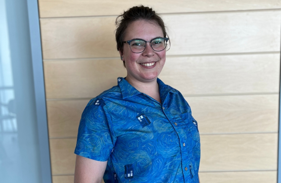 Image shows the headshot of an NSCC student wellness champion.