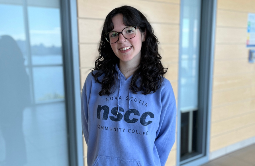 Image shows the headshot of an NSCC student wellness champion.