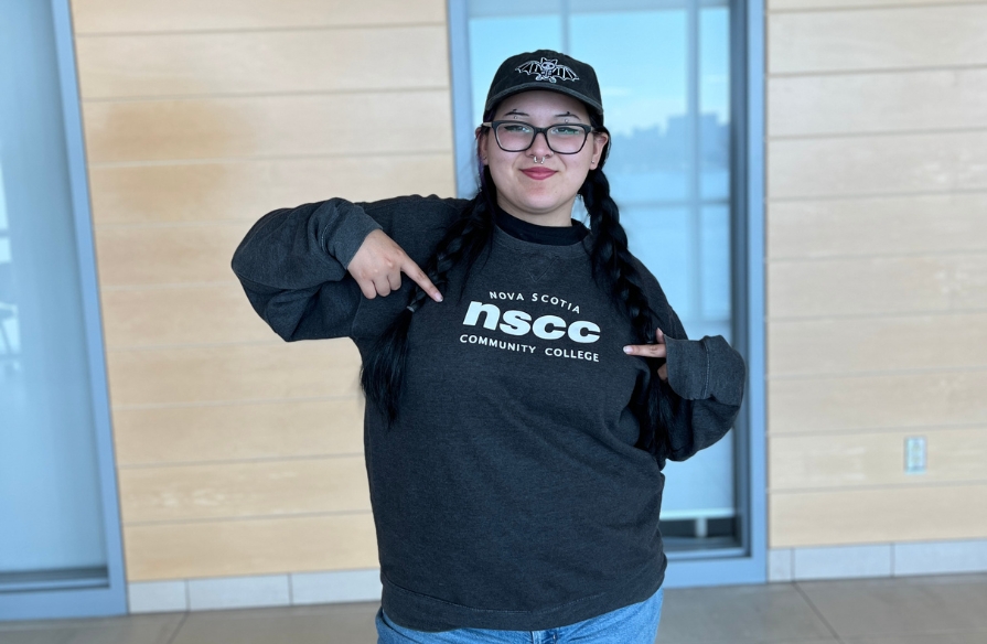 Image shows the headshot of an NSCC student wellness champion.