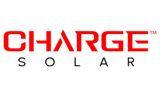 A logo says 'Charge Solar' in red and black font.