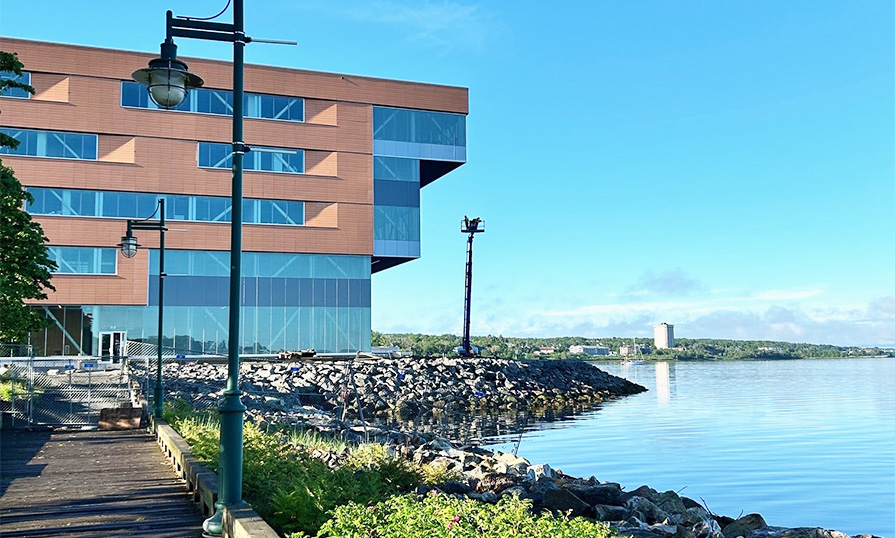 Sydney Waterfront Campus and Sydney harbour