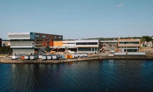 Construction of Sydney Waterfront Campus