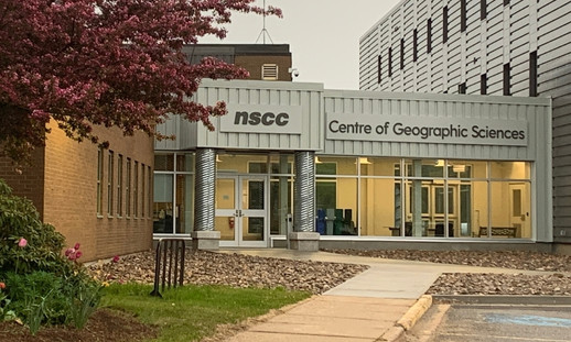 Exterior photo of NSCC's Centre of Geographic Sciences