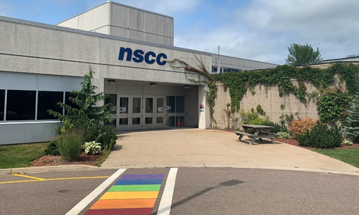 Exterior photo of Strait Area Campus.