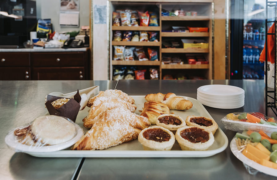 A picture of homemade pastries.