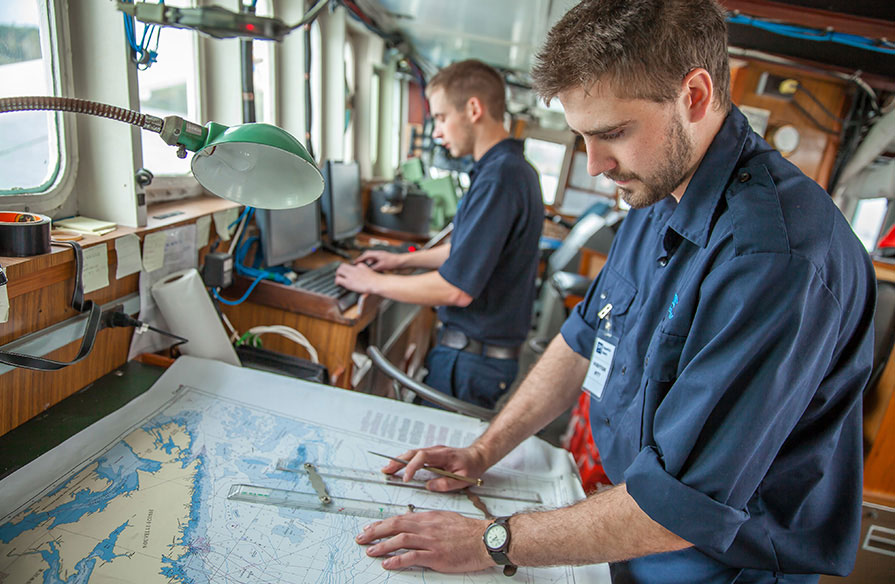 Training at Sea