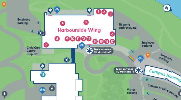 Ivany Campus map