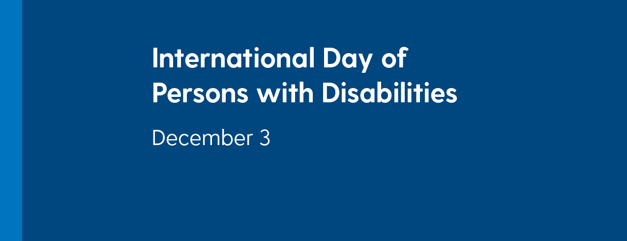 International Day of Persons with Disabilities
