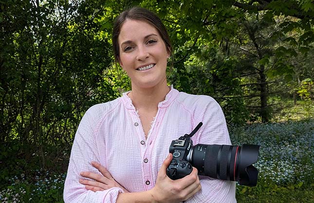 NSCC Professional Photography student, Emma.