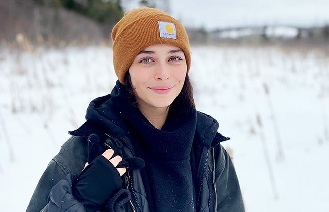 An outdoor portrait of Molly, an NSCC NRET student.