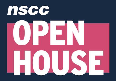 NSCC Open House text logo