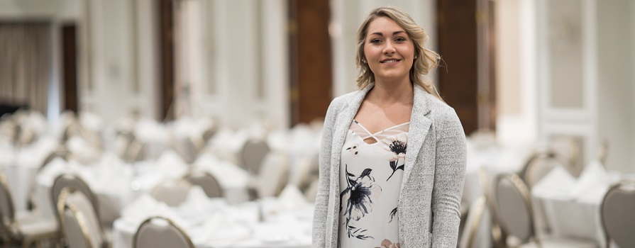 Ashley Butler, Business Administration grad, followed in her parents’ entrepreneurial footsteps.