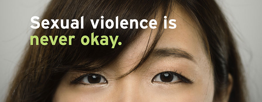 Sexual violence is never okay.