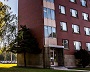 An exterior view of Truro Campus housing.