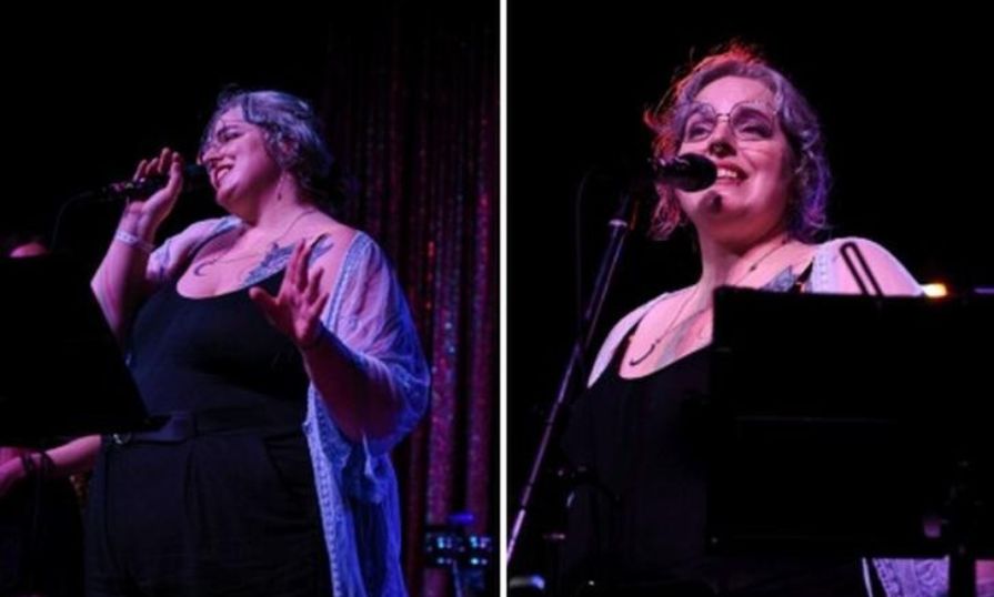 Gayton performs live on stage – a powerful and expressive musical moment under vibrant stage lighting.