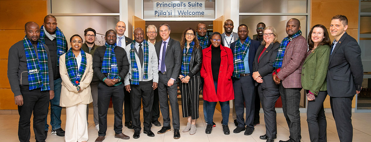 International delegation from Kenya visits NSCC Ivany Campus to learn more about TVET in Canada