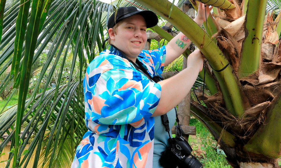 Asher Lightfoot in Vietnam in 2023