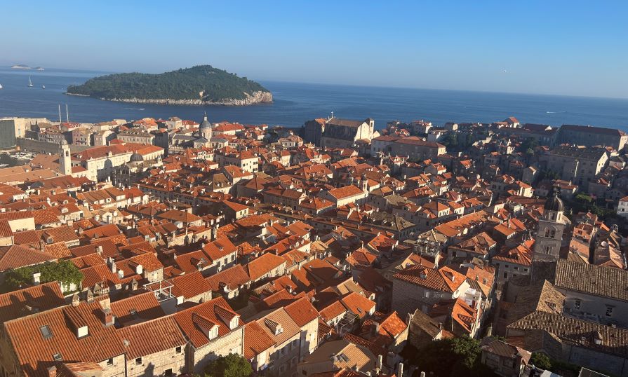 Kayla Giles in Croatia in 2023