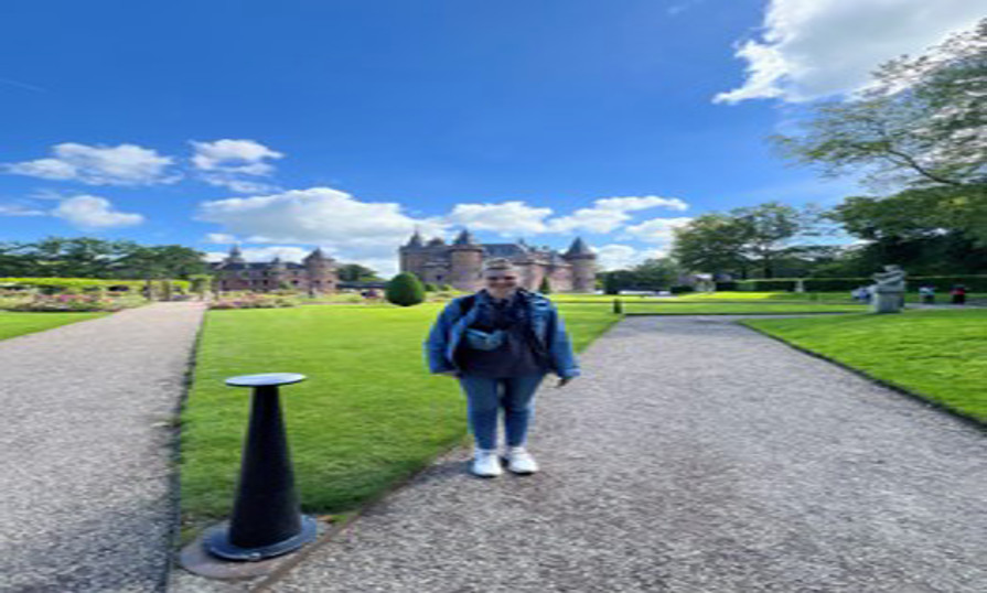 Madyson Smith in The Netherlands in 2024