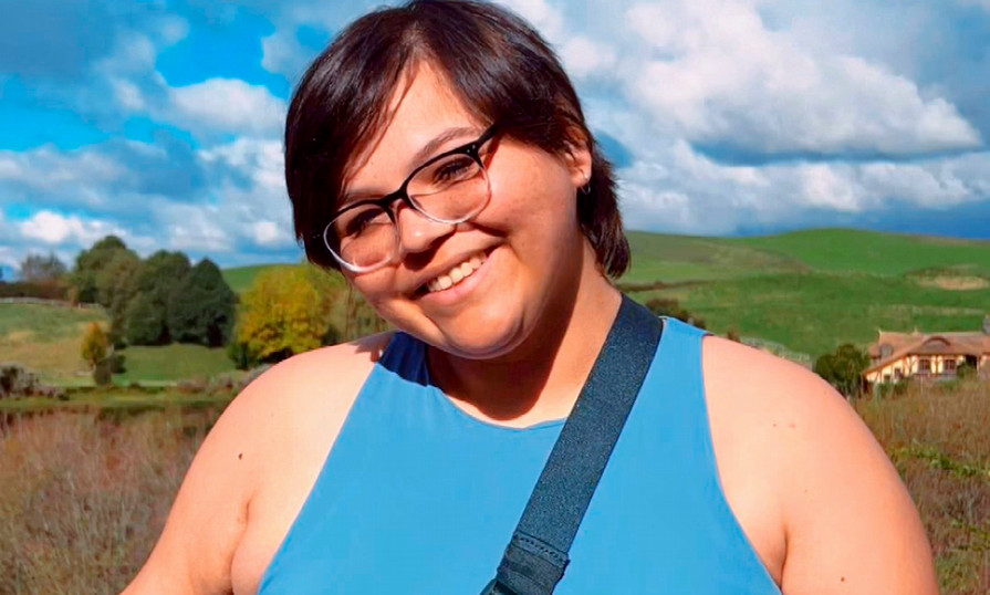 Nichelle Googoo in New Zealand participating in the Indigenous Learning Program 2024
