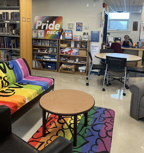 GSA Lounge at Cumberland Campus Library