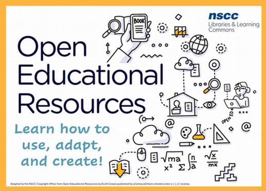 Open Educational Resources Learn how to use, adapt, and create.